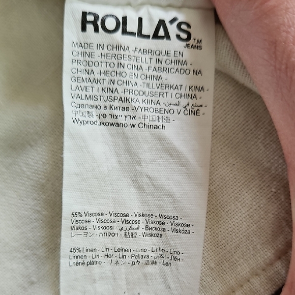 ROLLA'S Dallas Linen Vest - Off White - Picture 5 of 8